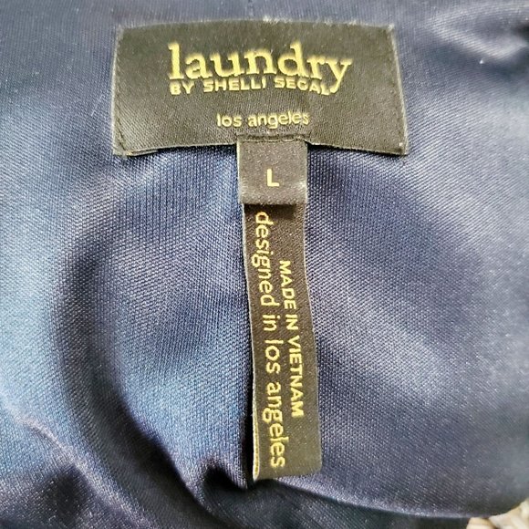 Laundry by Shelli Segal Women's Geometric Print Wrap Dress, L, NWOT - Picture 11 of 11